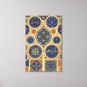 Arabian Decoration, plate XXVII from 'Polychrome O Canvas Print