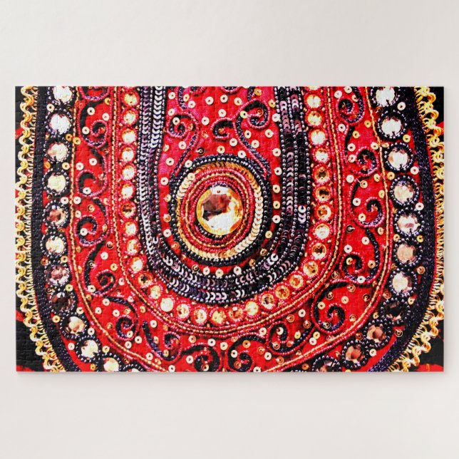 Arabian Dress Design Jigsaw Puzzle (Horizontal)