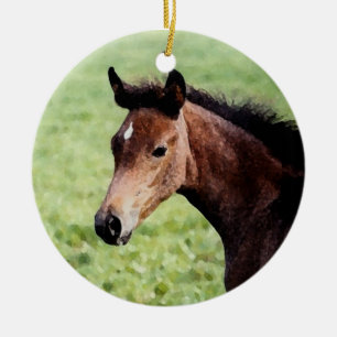 Arabian foal ornament