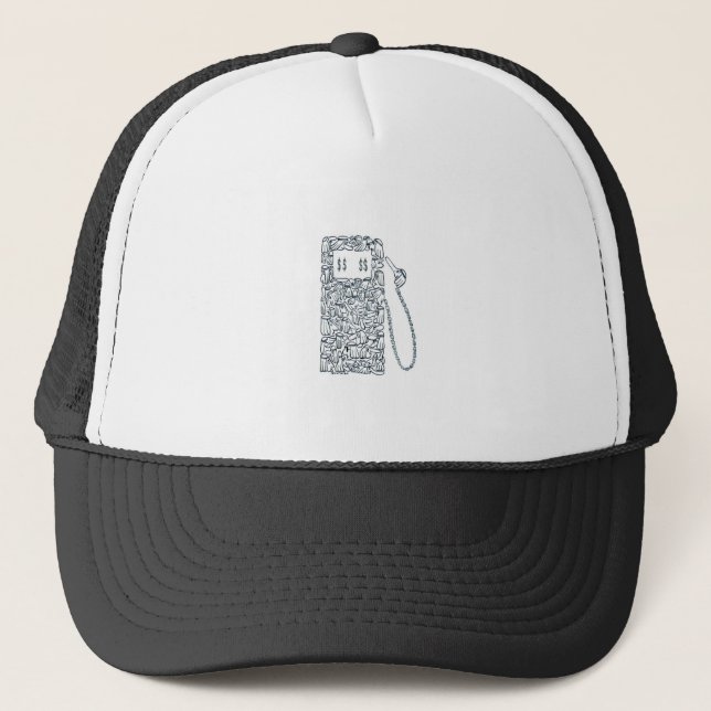 Arabian Gas Pump Trucker Hat (Front)
