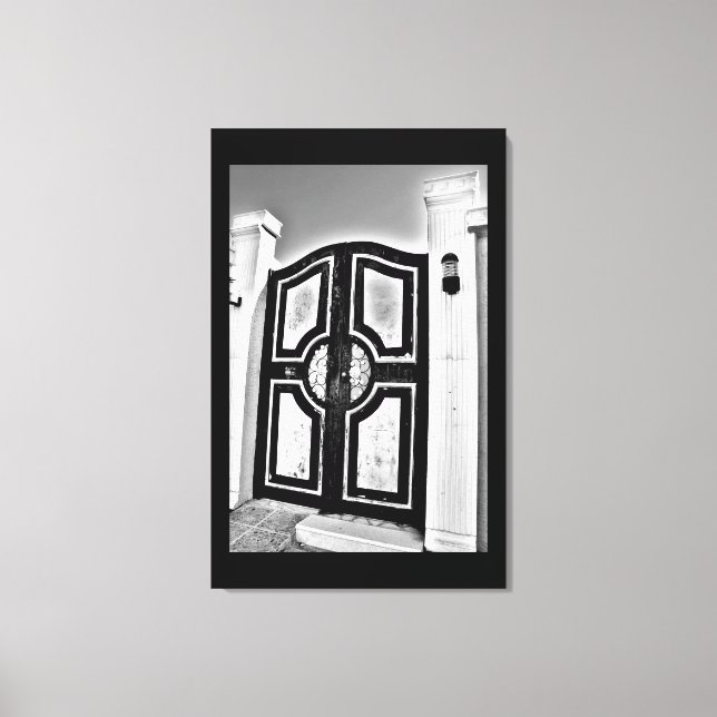 Arabian Gate Canvas Print (Front)