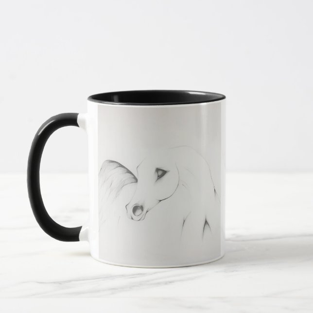 "Arabian Horse" by Adelia Audi Mug (Left)