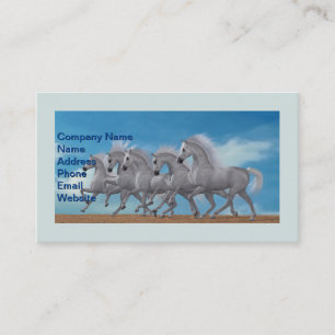 Arabian Horse Herd Business Card