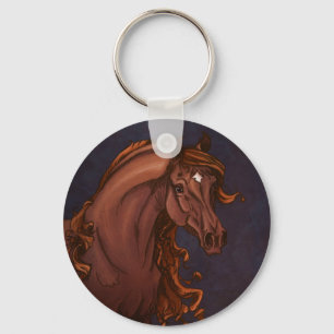 Arabian Horse Keychain