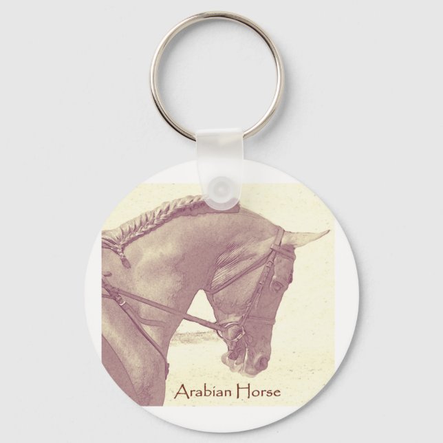 Arabian horse keychain (Front)