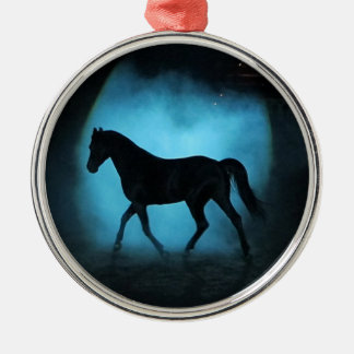arabian horse metal tree decoration