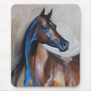 Arabian Horse Painting Mouse Mat