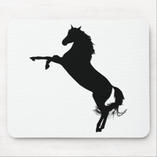 Arabian Horse Silhouette Mouse Mat