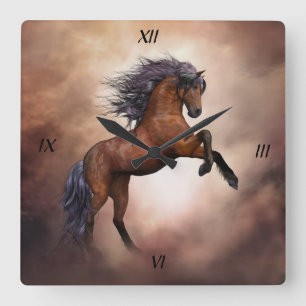 Arabian Horse Wall Clock