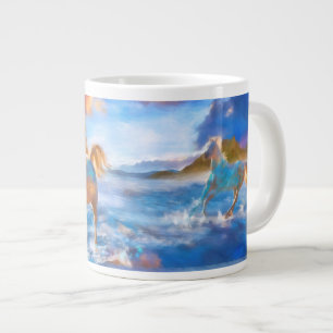ARABIAN HORSES OF STELLAR ISLAND LARGE COFFEE MUG