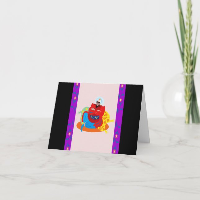 Arabian King Holiday Card (Front)