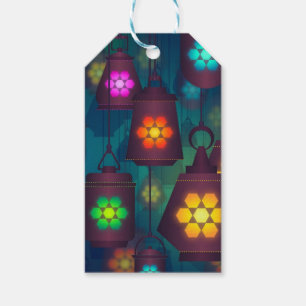 Arabian Lanterns Middle Eastern design Gift Tags