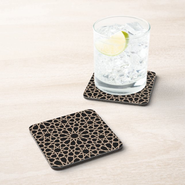 Arabian Moroccan Pattern Coaster (Right Side)