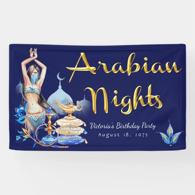 Arabian Nights Banner (Horizontal)
