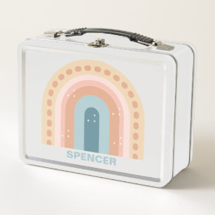 Arabian Nights Boho Rainbow Metal Lunch Box