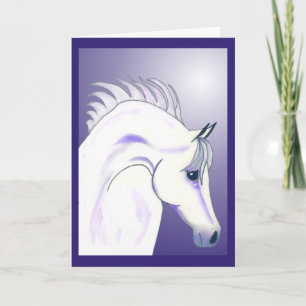 Arabian Nights Custom Equestrian Card