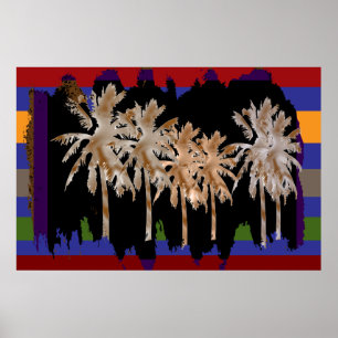 Arabian Nights - Dancing Trees Poster