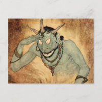 Arabian Nights Genie by Edmund Dulac