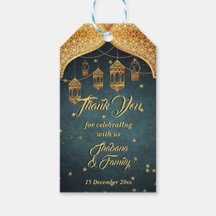 Arabian nights Mehndi Henna celebration favor Gift Tags