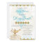 Arabian Nights Moroccan Baby Shower Invitation