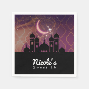 Arabian Nights Moroccan Middle Eastern Party Napkin