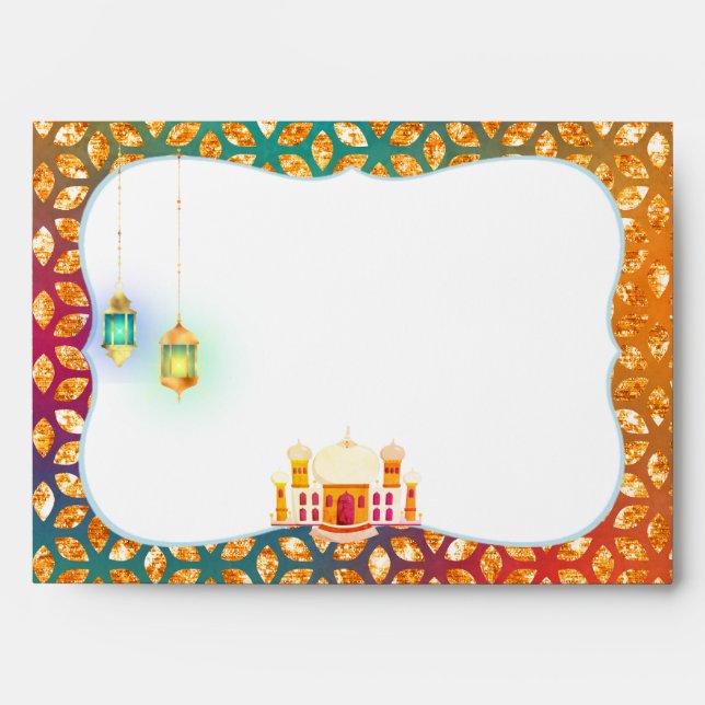 Arabian Nights Party Envelopes (Front)