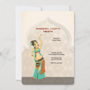 Arabian Nights Party Invitation
