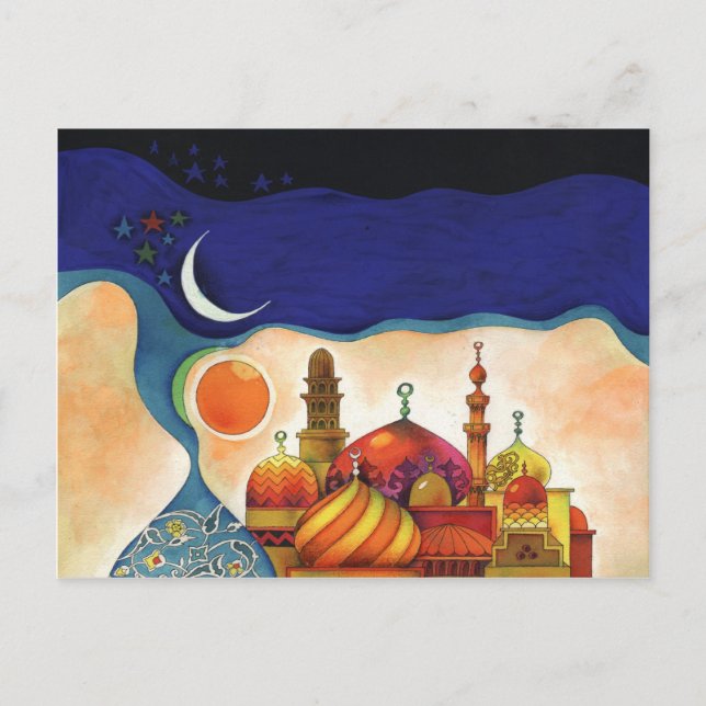arabian nights postcard (Front)