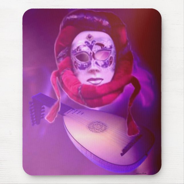 Arabian Oud Player Mousepad (Front)