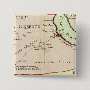 Arabian Peninsula, Saudi Arabia 15 Cm Square Badge