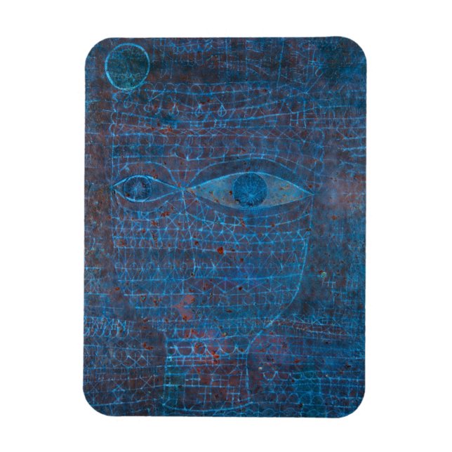 Arabian Princess, 1924 by Paul Klee Magnet (Vertical)