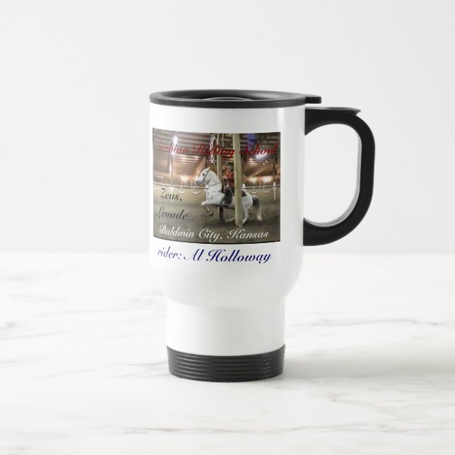 Arabian Riding School Mug - Al Holloway (Right)