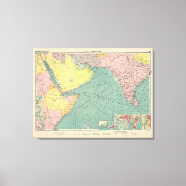 Arabian Sea Canvas Print (Front)