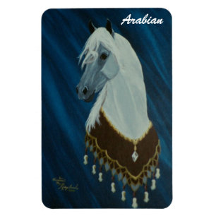 Arabian Show Horse Premium Magnet