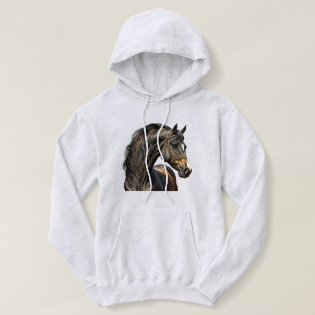 Arabian Spirit Horse Women's Hoodie (Design Front)