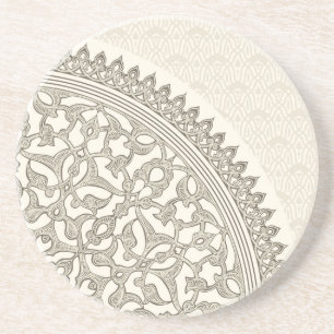 Arabian style lace coaster