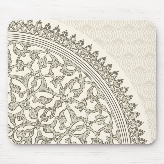 Arabian style lace mouse mat (Front)