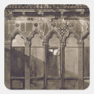 Arabian Windows, In Campo Santa Maria Mater Domini Square Sticker