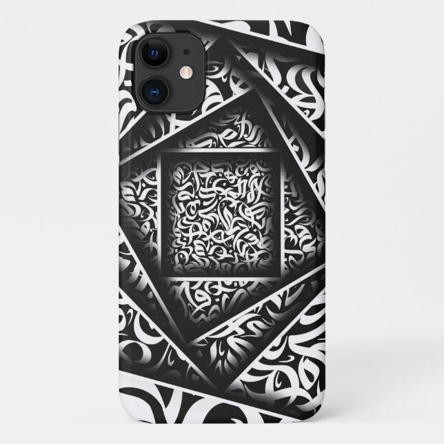 arabic Calligraphy 3d Case-Mate iPhone Case (Back)