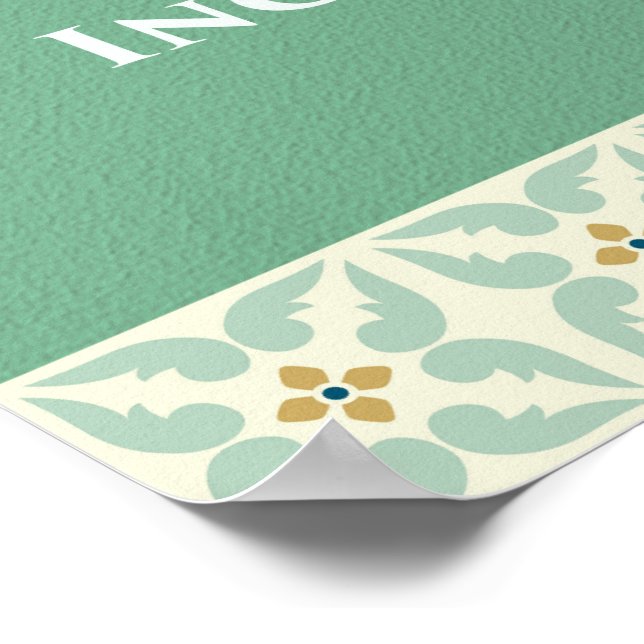 Arabic Calligraphy Rabbi Zidni ilma Wall art (Corner)