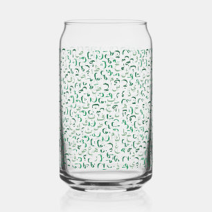 Arabic Can Glass