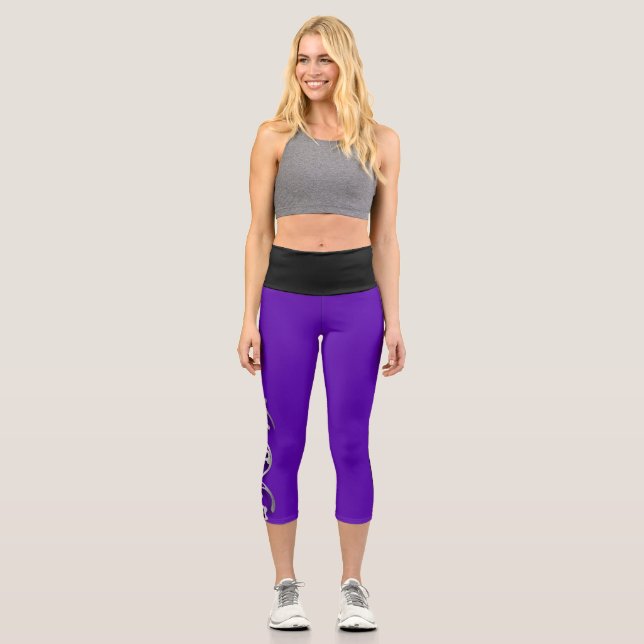 Arabic Capri Leggings (Front)