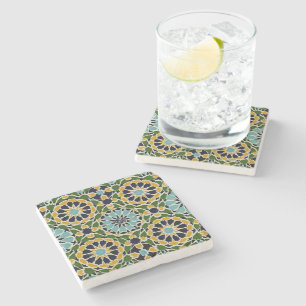 Arabic Design #10 at Emporio Moffa Stone Coaster