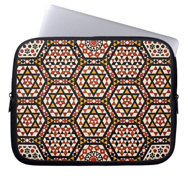 Arabic Design #12 at Emporio Moffa Laptop Sleeve (Front)