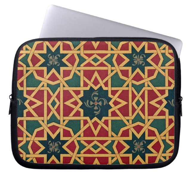 Arabic Design #1 at Emporio Moffa Laptop Sleeve (Front)