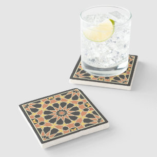 Arabic Design #3 at Emporio Moffa Stone Coaster