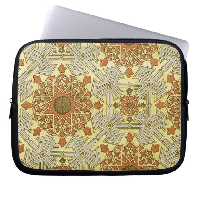 Arabic Design #4 at Emporio Moffa Laptop Sleeve (Front)