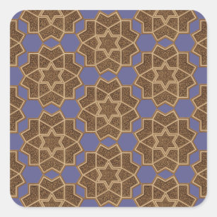 Arabic Design #6 at Emporio Moffa Square Sticker