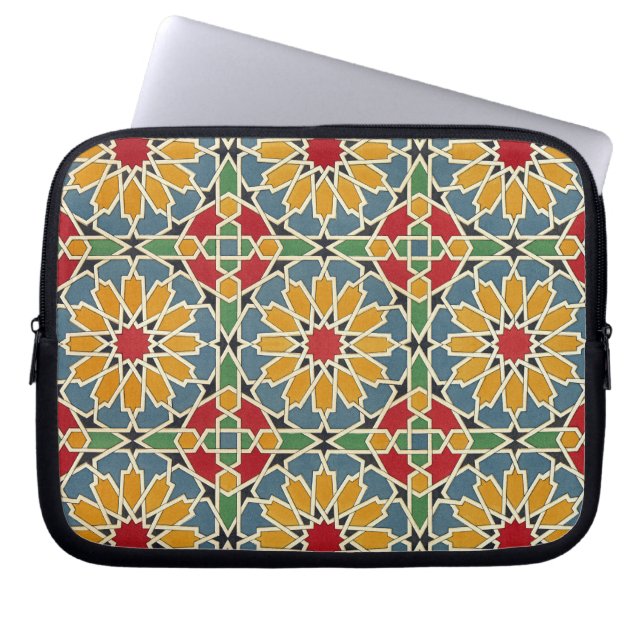 Arabic Design #7at Emporio Moffa Laptop Sleeve (Front)
