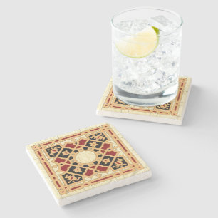 Arabic Design #9 at Emporio Moffa Stone Coaster